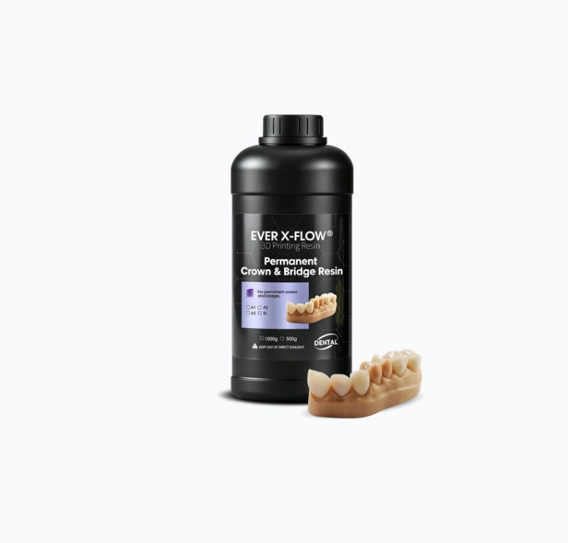 EVER X-FLOW® Permanent Crown & Bridge 3D Printing Material