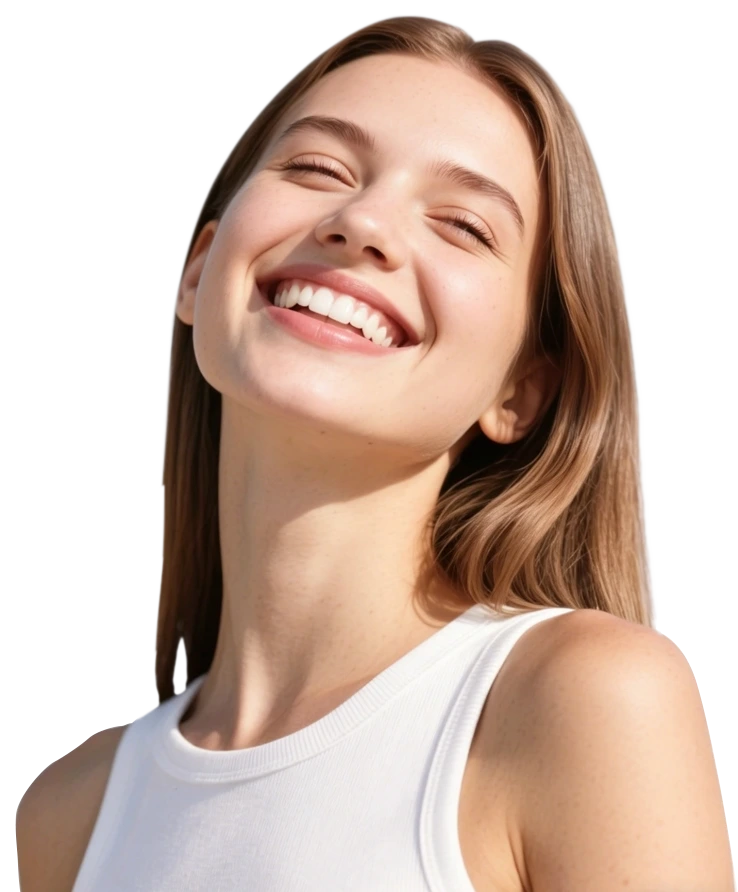 Smiling dental professional