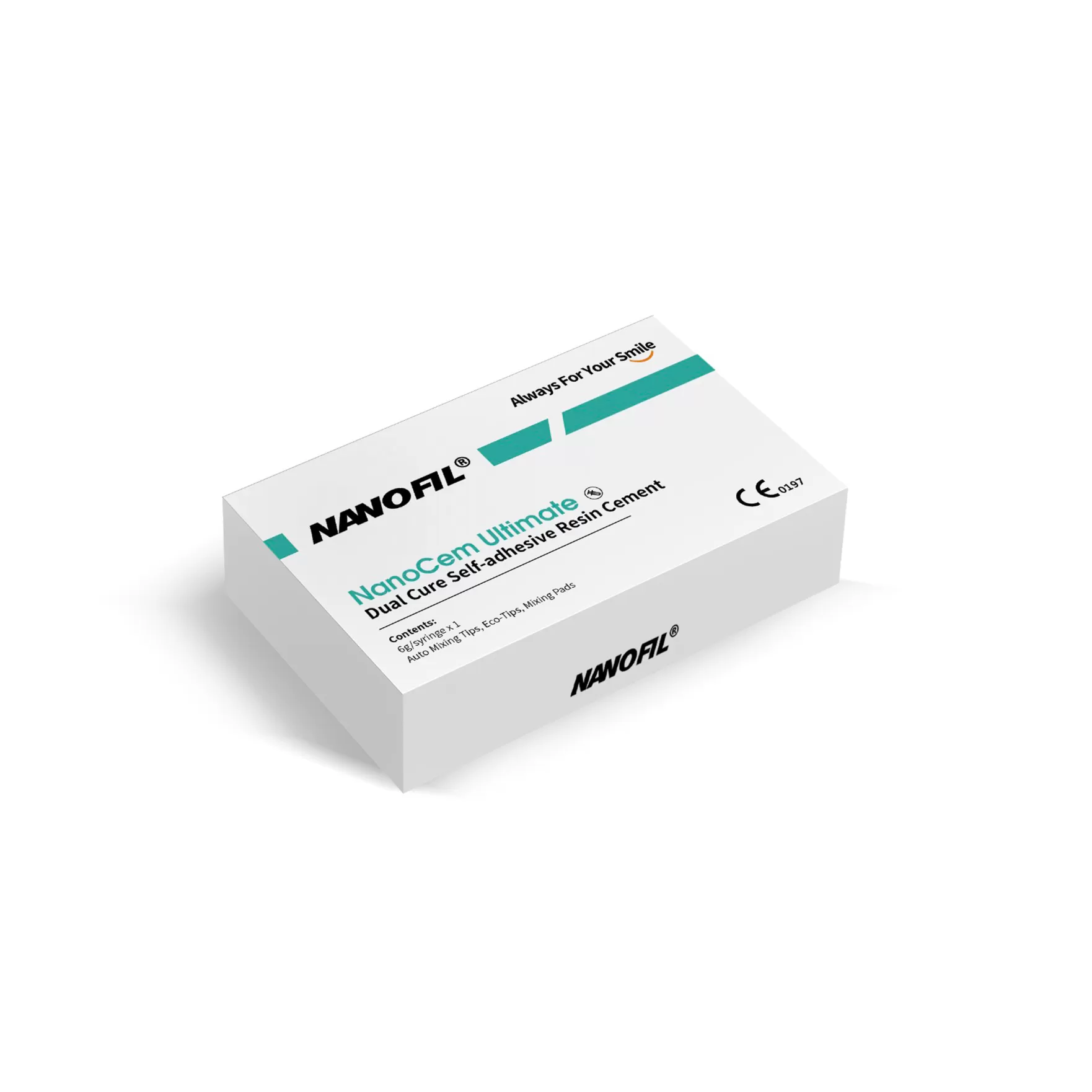 Nanocem Ultimate - إسمنت راتنجي ذاتي الالتصاق ثنائي المعالجة