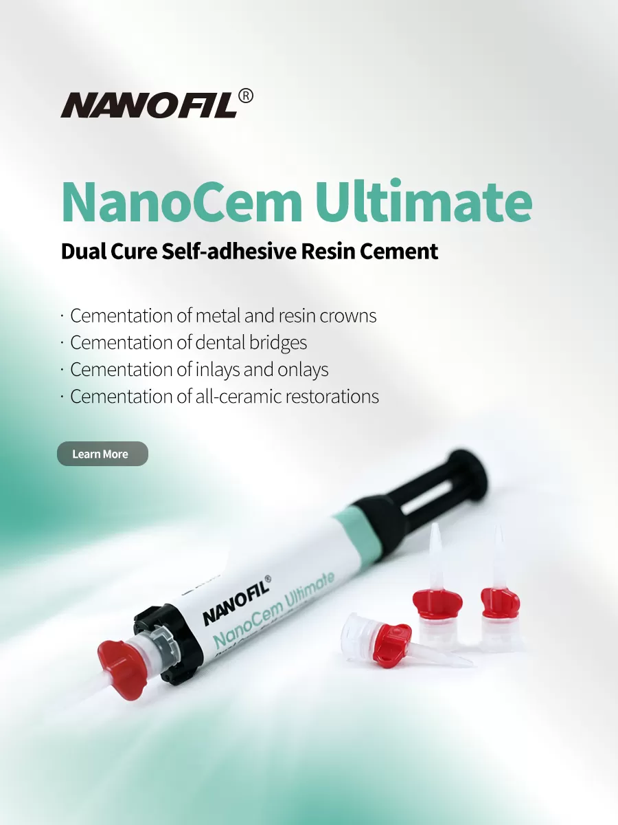 Nanocem Ultimate Dual Cure Self-adhesive Resin Cement